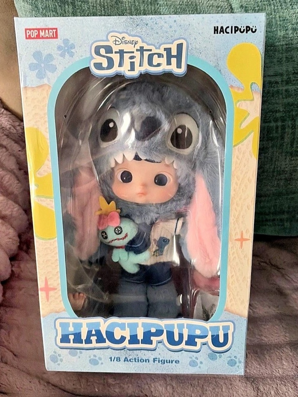 Pop Mart HACIPUPU Stitch 1/8 Action Figure Collectible